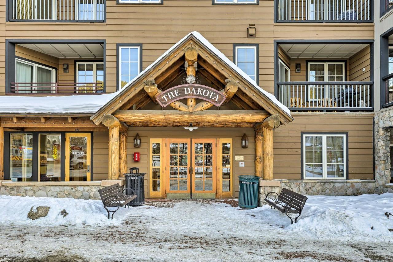 Keystone Ski Condo With Mtn View - Walk To Gondola! Exterior foto