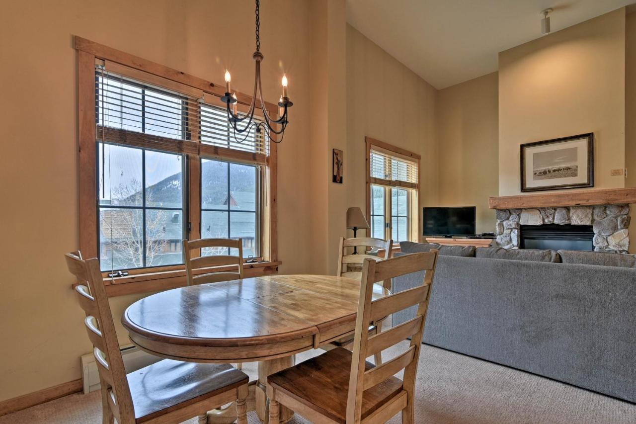 Keystone Ski Condo With Mtn View - Walk To Gondola! Exterior foto